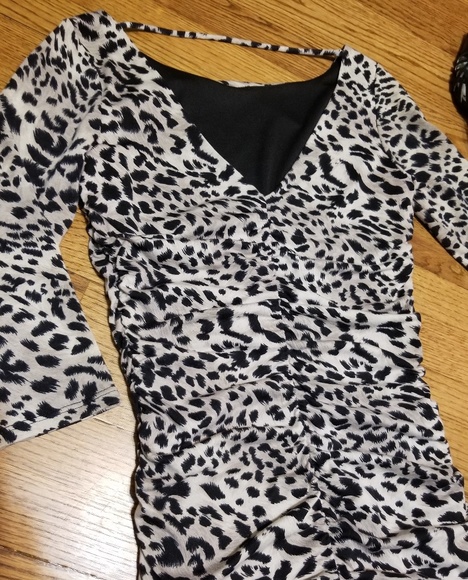 Forever 21 mini cheettah Dress - Picture 5 of 8